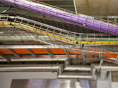 internet and communications wiring and cabling. Building infrastructure control systems