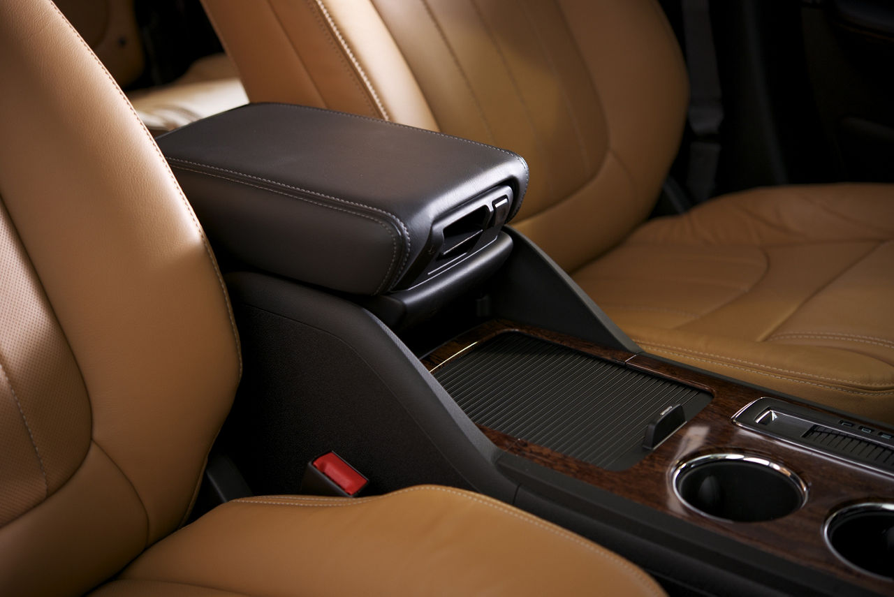 Crealen PCR PP for and Arm Rest and other automotive interior applications- Interior Closeup.