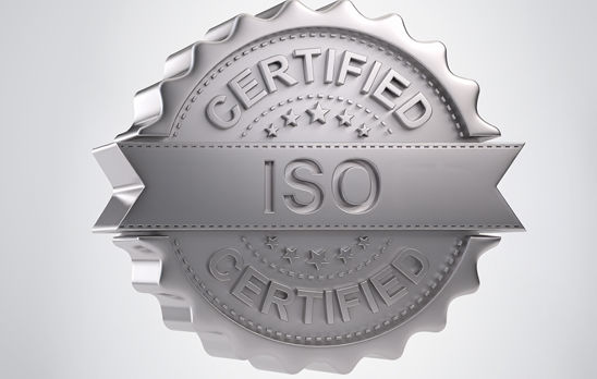 Zertifizierungsbild ISO-zertifizierte nachhaltige thermoplastische Polymerverbindungen