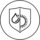 Schwarz-Weiß-Symbole mit Materialeigenschaften