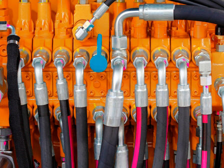 Excavator Hydraulic Pressure Hoses System