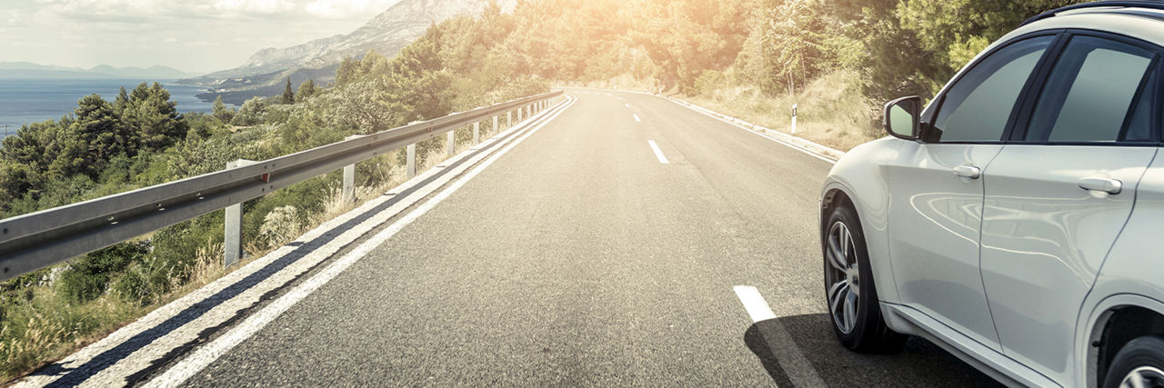 Car on Road